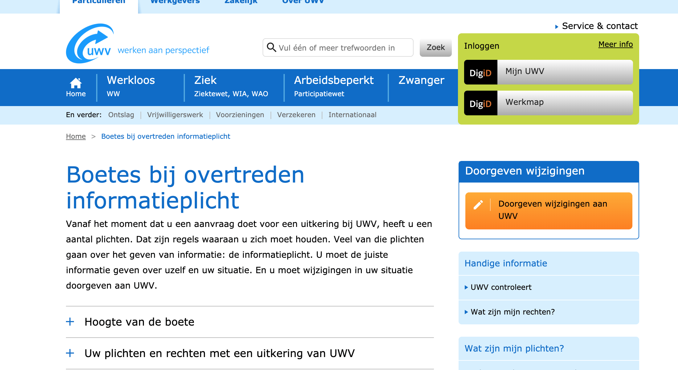 Beslissing: u krijgt een boete opgelegd - Kara z UWV