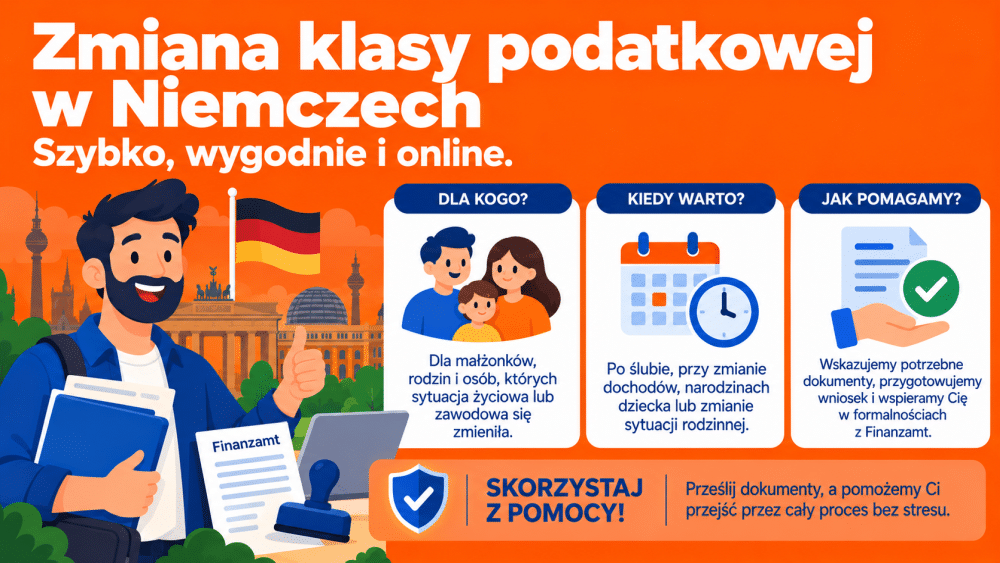 Zmiana klasy podatkowej w Niemczech